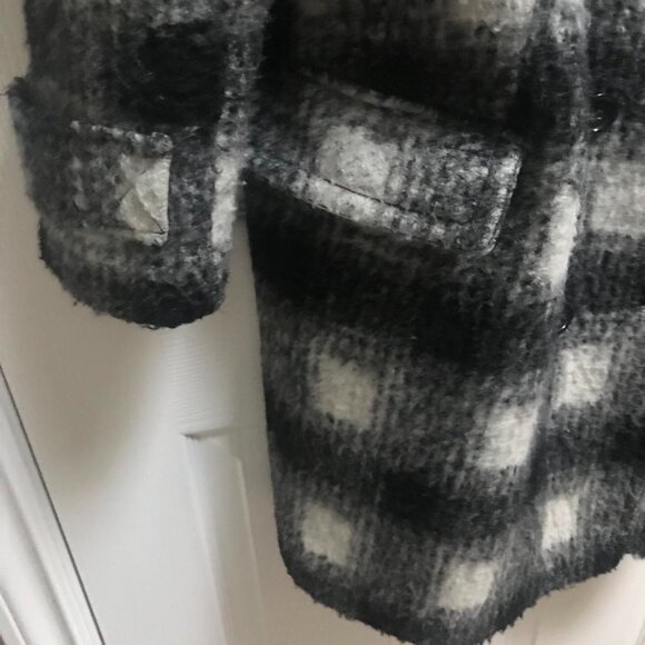 VIDEO - Classic Banana Republic Wool Jacket Black & White - Picture 8 of 9